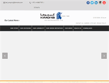 Tablet Screenshot of kimoha.com